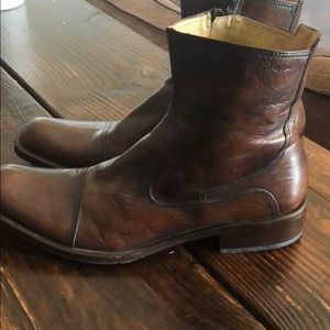 Kenneth Cole Brown Mens Leather Shoes- Size 8